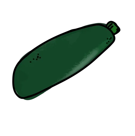 Icon mit Zucchini