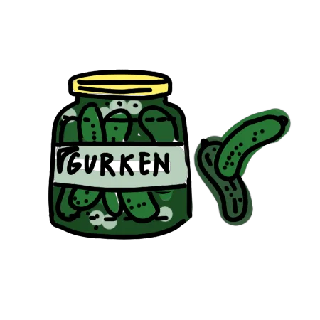 Icon für ein Gurkenglas