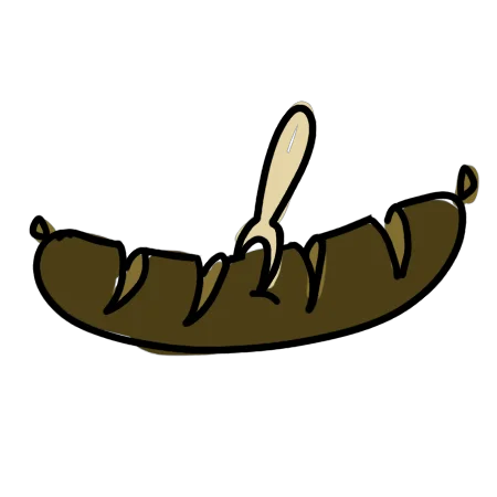 Icon für Currywurst